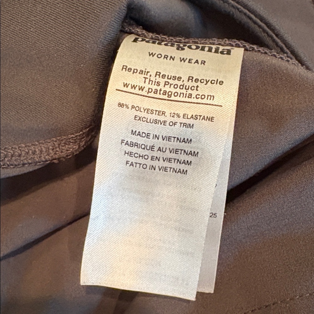 EUC Patagonia Women's Happy Hike Studio Pants in Forge Gray Size S - Picture 4 of 10